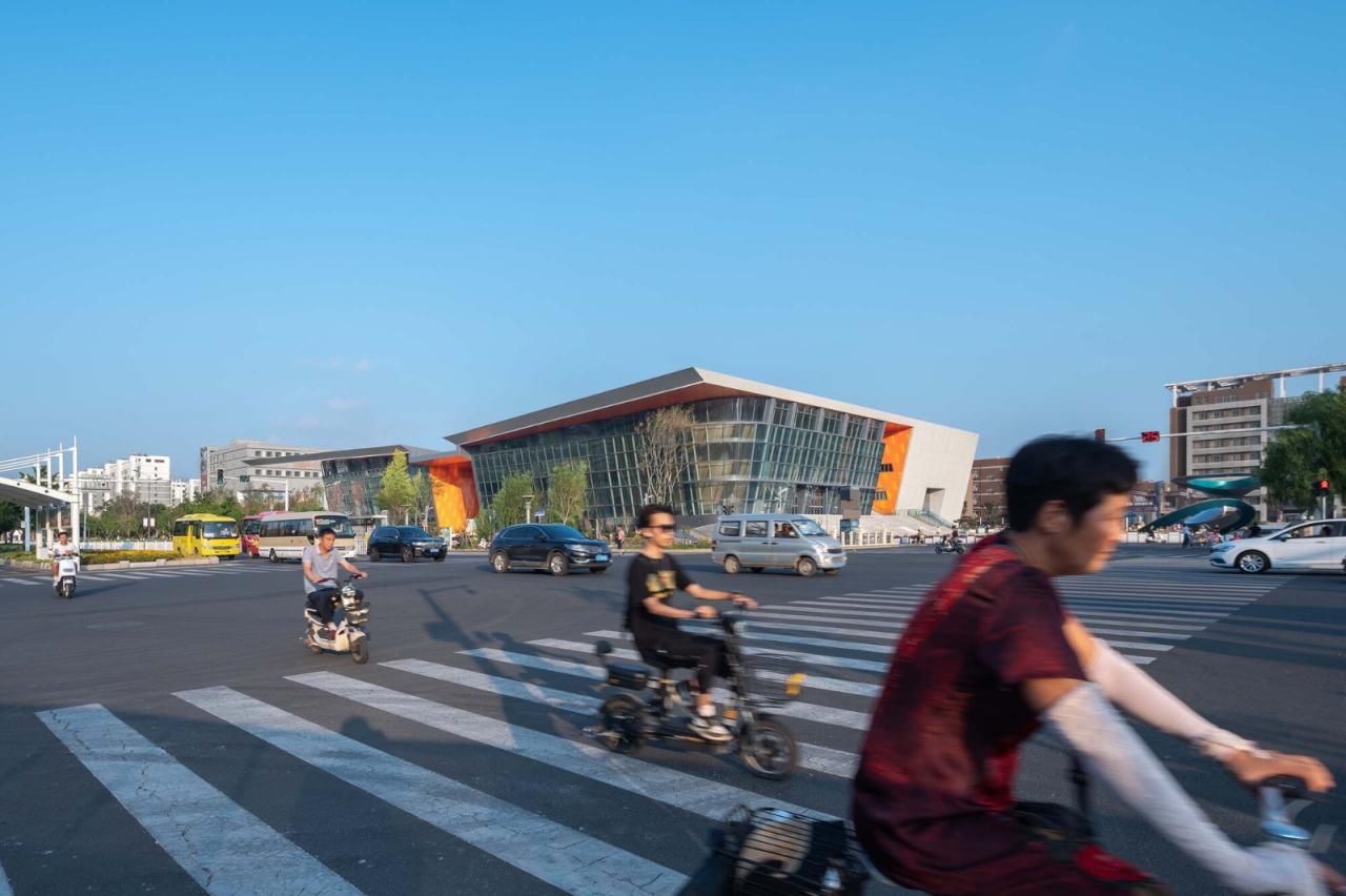 BIM建筑|响水文化艺术中心 / ATAH介景建筑