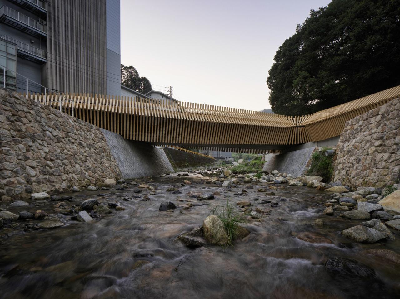 BIM建筑|传统木工技艺与现代计算科技相结合，久杉桥 / 隈研吾建筑都市设计事务所