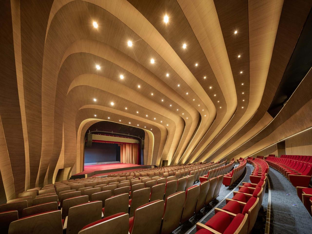 BIM建筑|响水文化艺术中心 / ATAH介景建筑