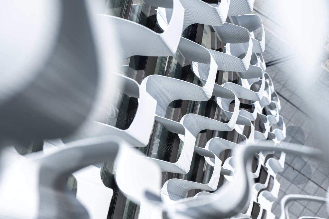 BIM建筑|RKM740“拉链” 塔楼 / J. Mayer H. Architects