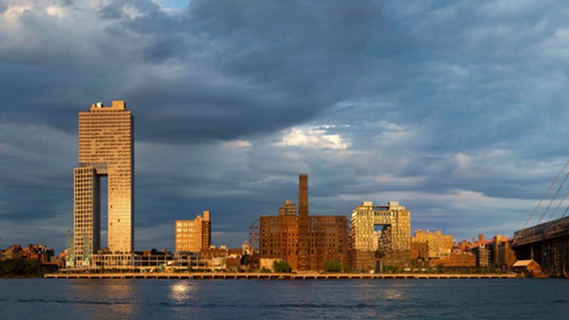 BIM建筑|库克福克斯设计布鲁克林相连塔楼