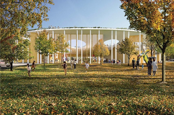 BIM建筑|藤本壮介设计碗状屋顶的社区中心