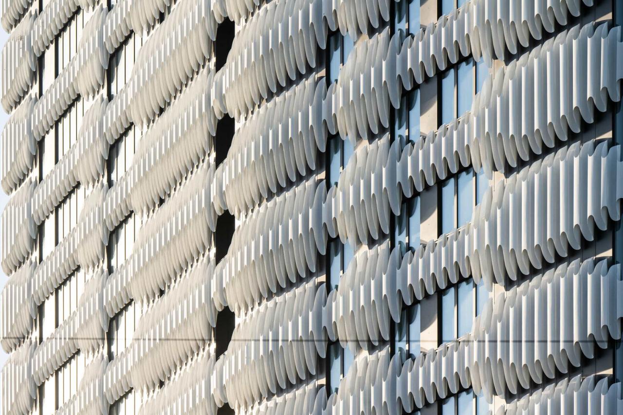 BIM建筑|RKM740“拉链” 塔楼 / J. Mayer H. Architects