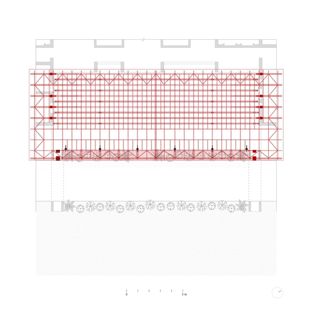BIM建筑|工匠竹系统 Yogashala / Thumbimpressions