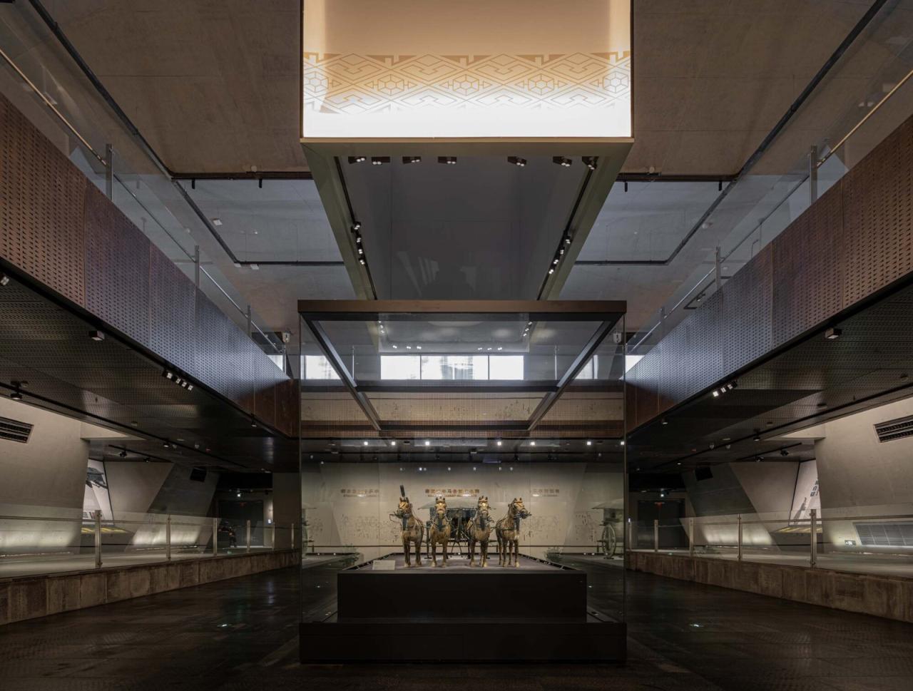 BIM建筑|西安秦始皇帝陵博物院铜车马博物馆 / 止境设计工作室