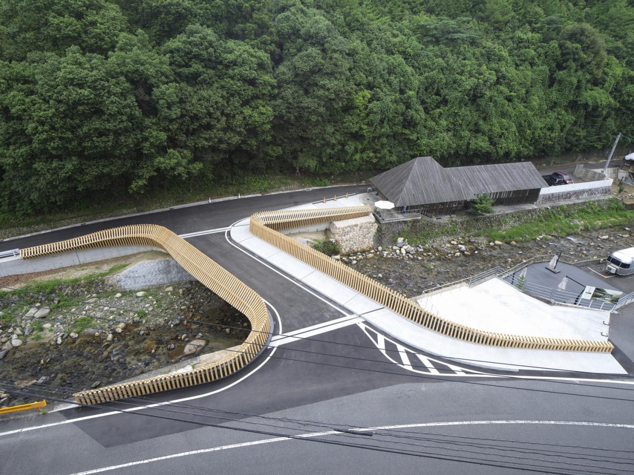 BIM建筑|传统木工技艺与现代计算科技相结合，久杉桥 / 隈研吾建筑都市设计事务所