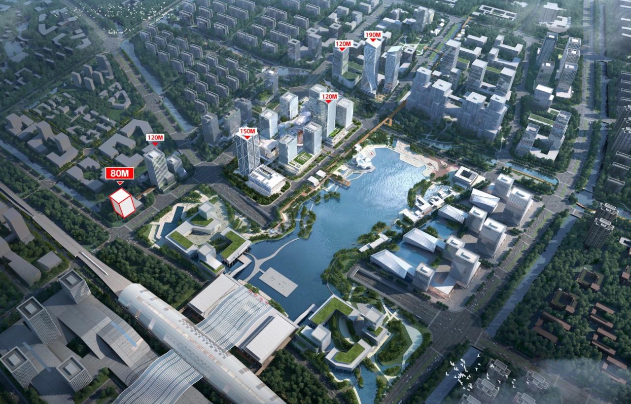 BIM建筑|常州高铁新城领航大厦 / 简和建筑