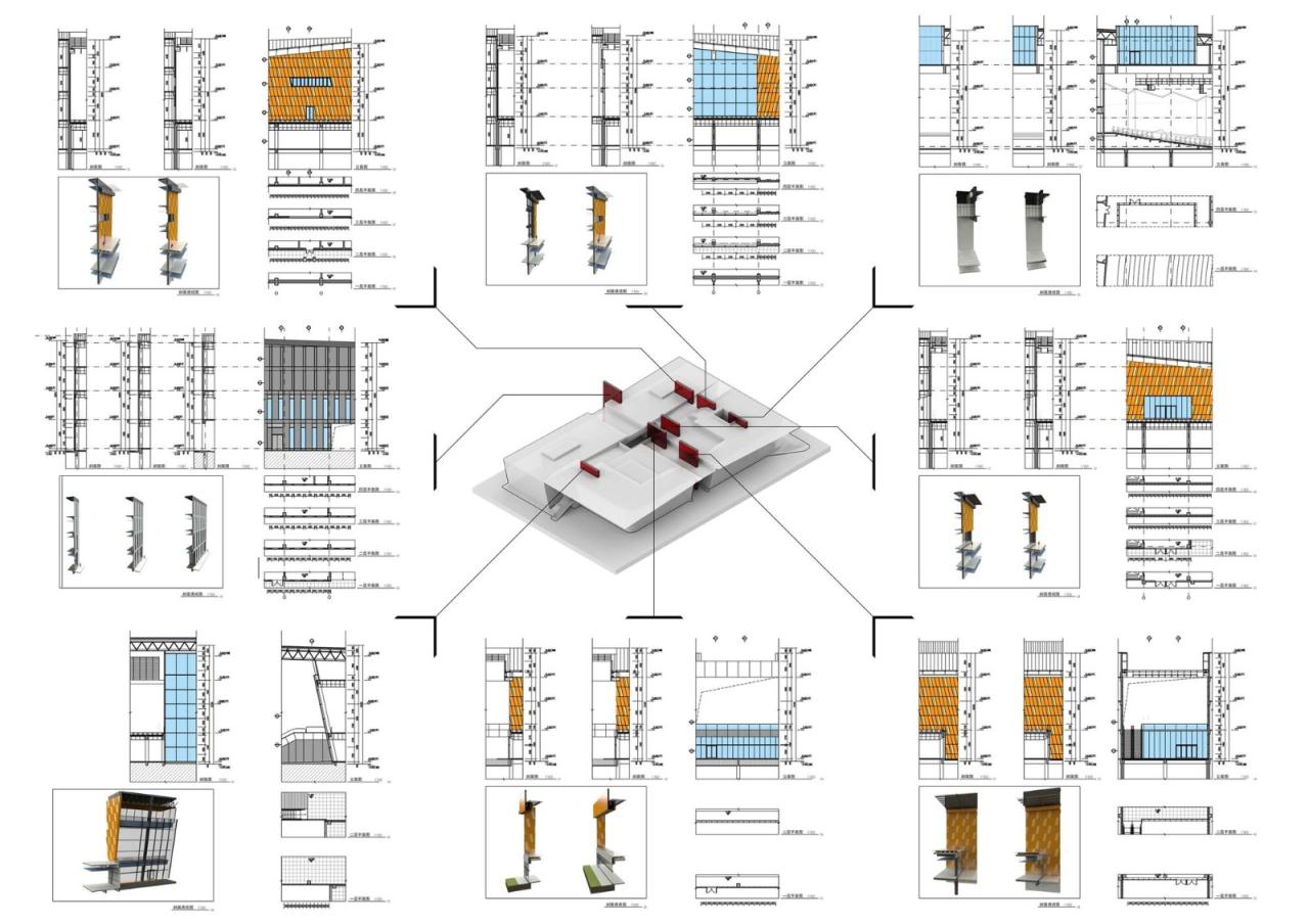 BIM建筑|响水文化艺术中心 / ATAH介景建筑