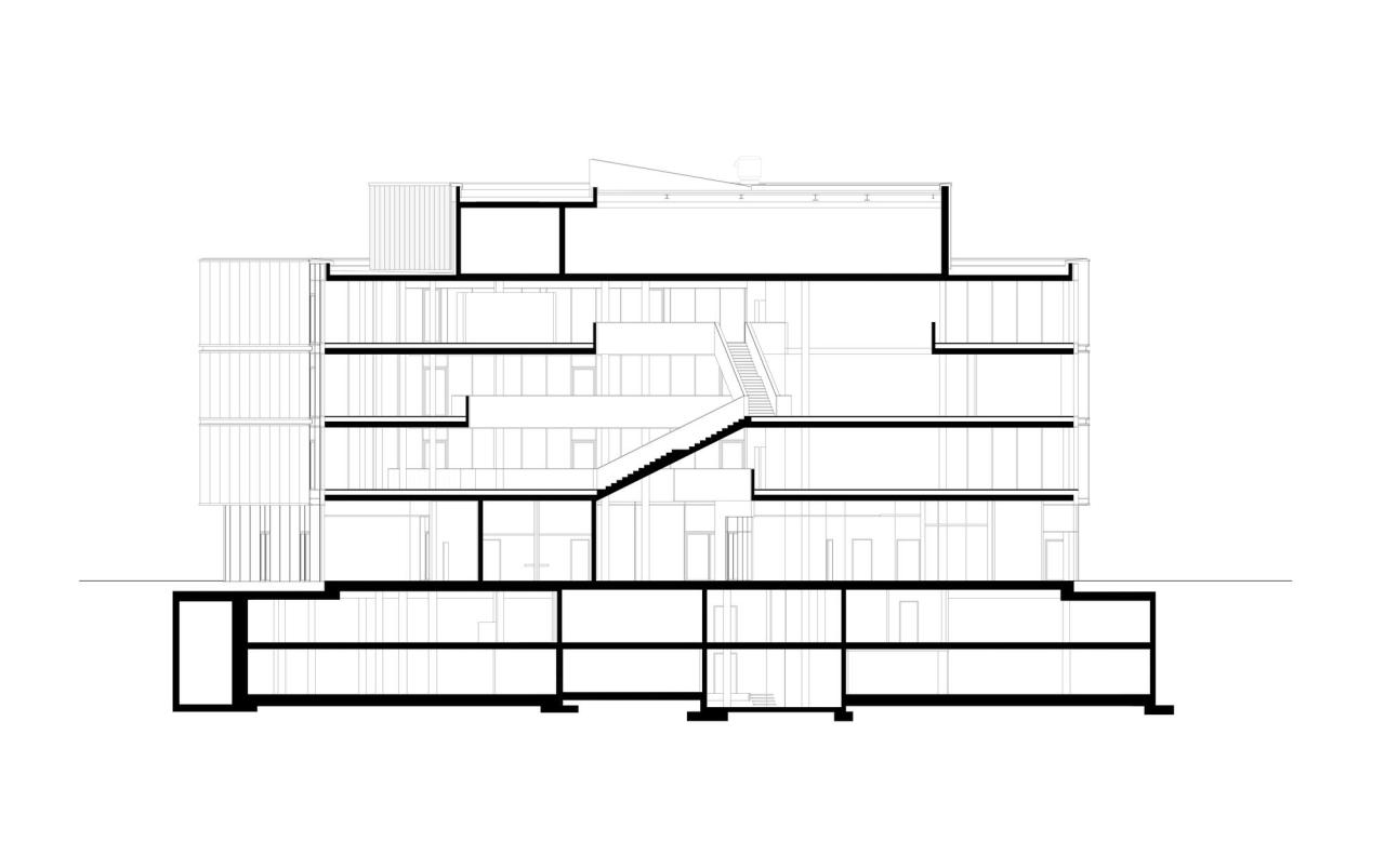 BIM建筑|随太阳路径开合窗帘，baramundi 总部 / 海茵建筑
