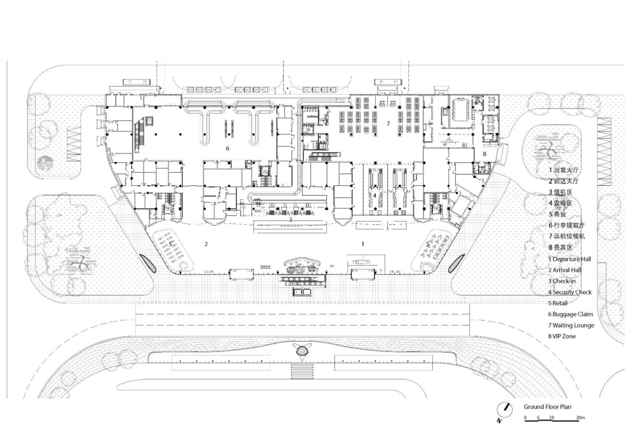 BIM建筑|“山中飞鸟”：浙江丽水机场设计 / 马岩松MAD