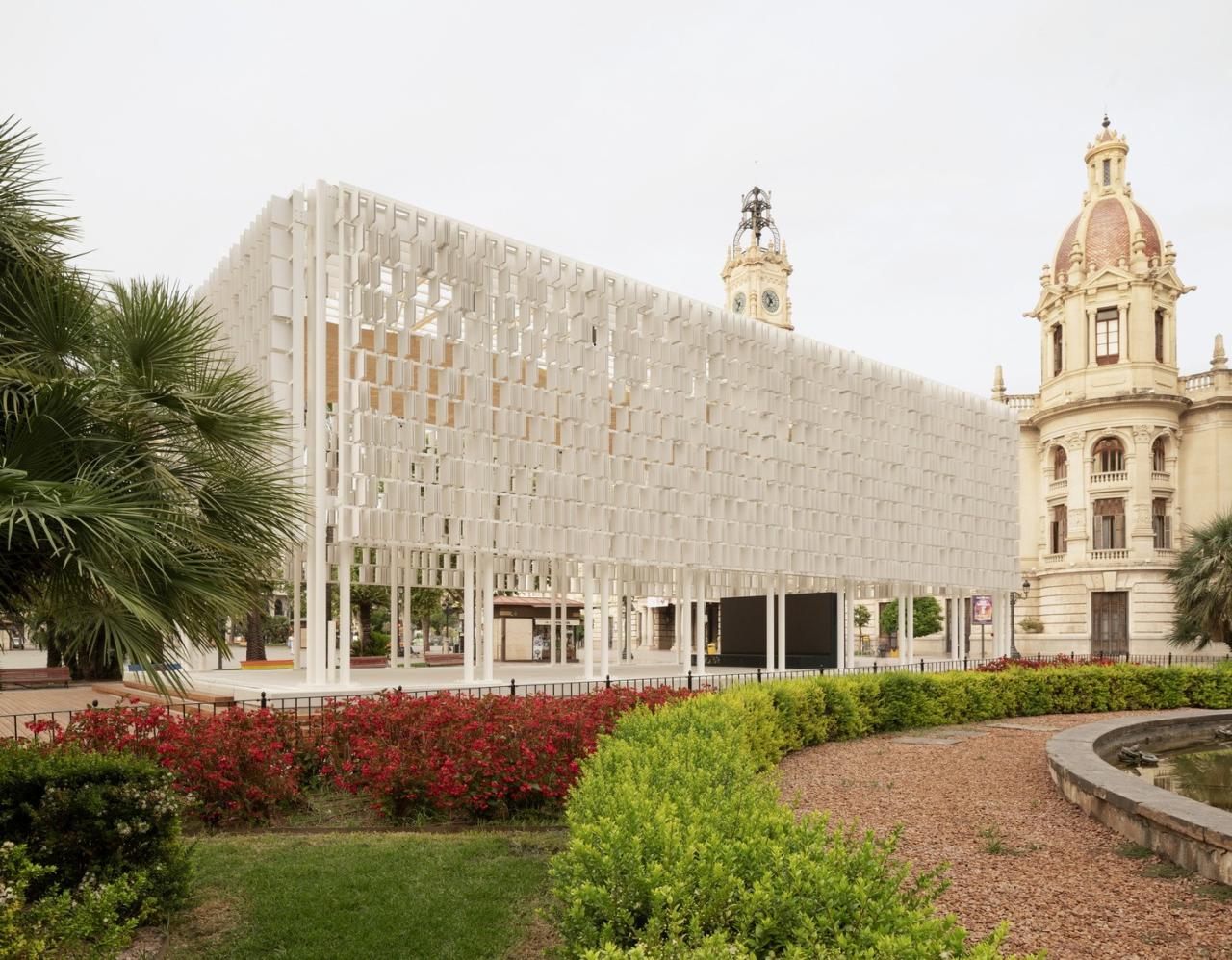 BIM建筑|可拆卸陶瓷结构，瓦伦西亚集市场馆 / Miguel Arraiz + Arqueha