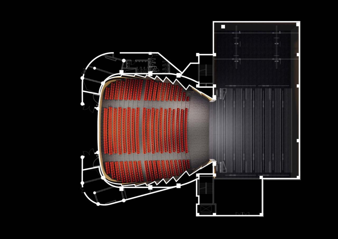 BIM建筑|响水文化艺术中心 / ATAH介景建筑