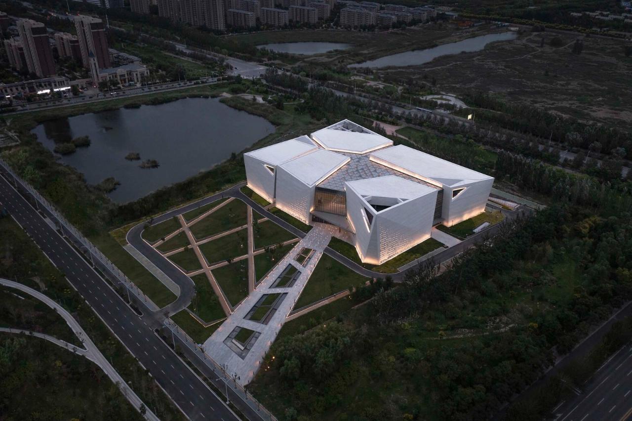 BIM建筑|宁夏美术馆 / 筑境设计