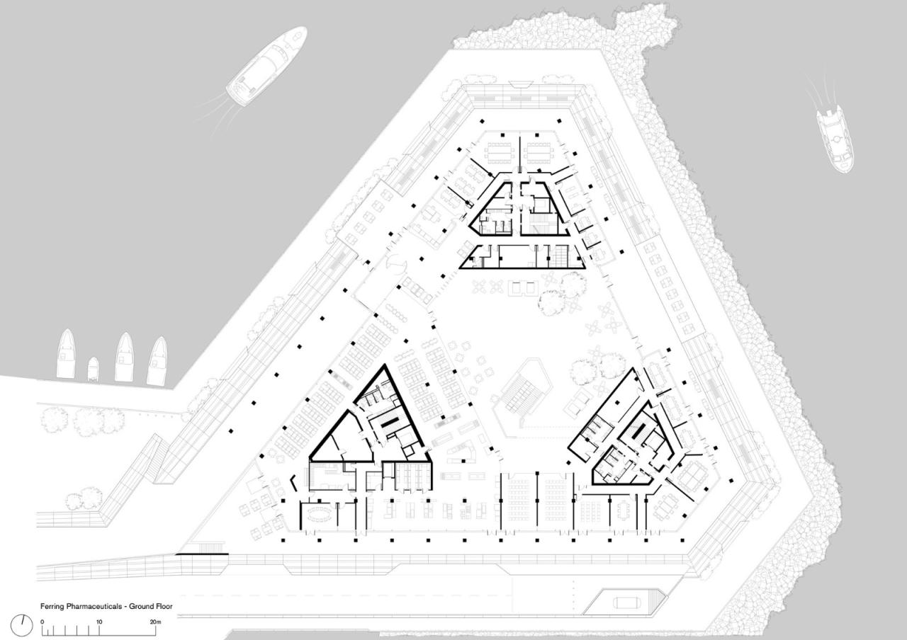 BIM建筑|辉凌制药总部 / Foster + Partners