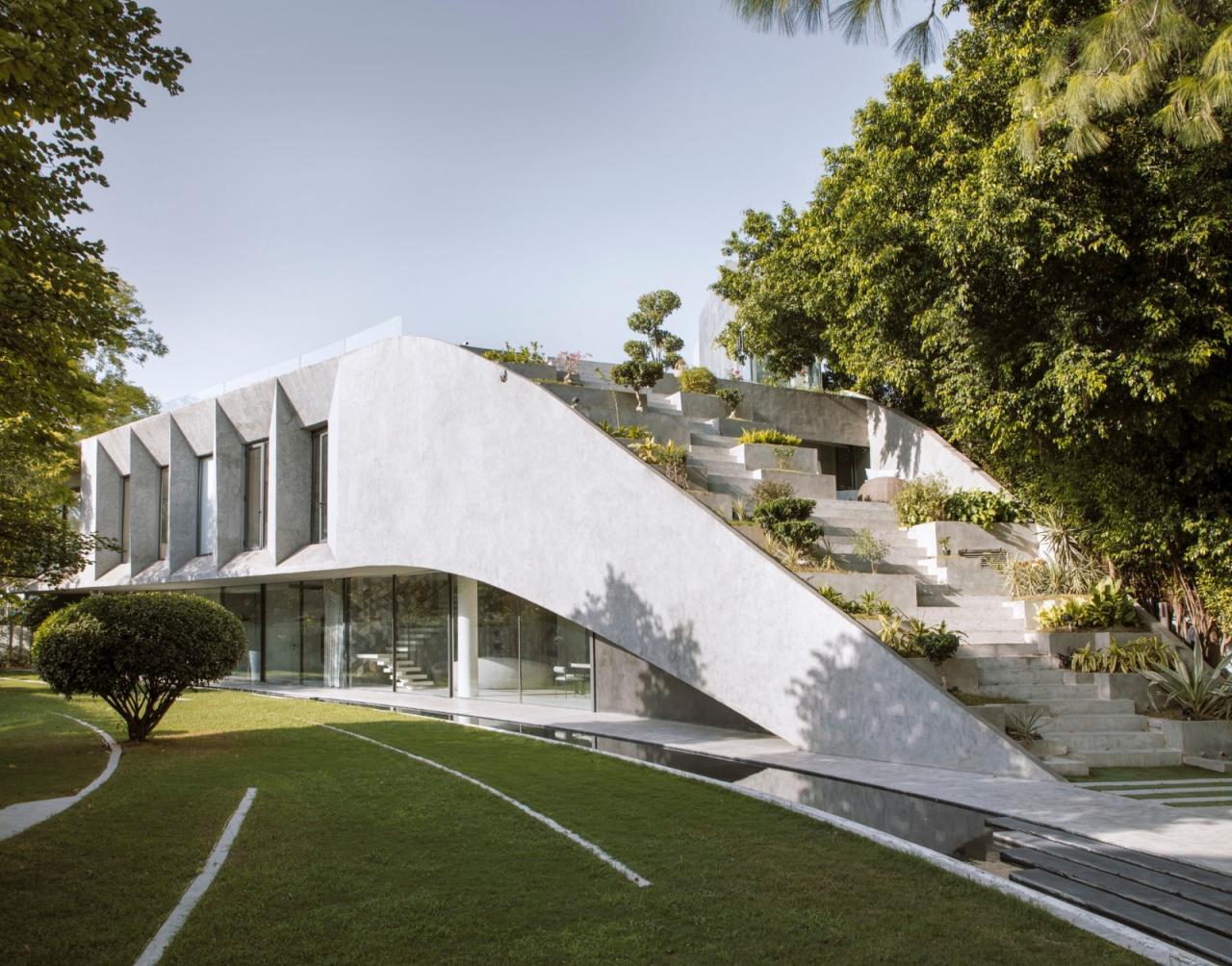 BIM建筑|KD45别墅，大自然环抱中的都市生活 / Studio Symbiosis