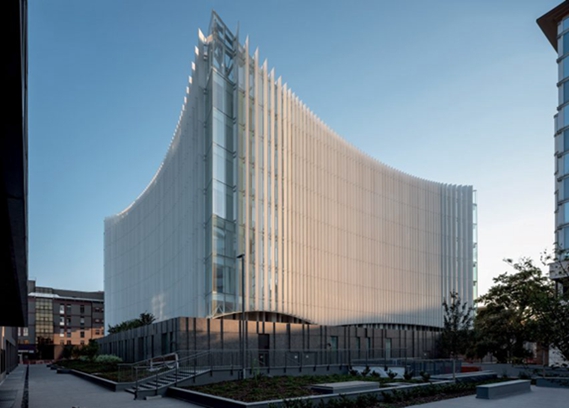 BIM建筑|马里奥·库奇内拉设计陶瓷片覆盖的米兰医院