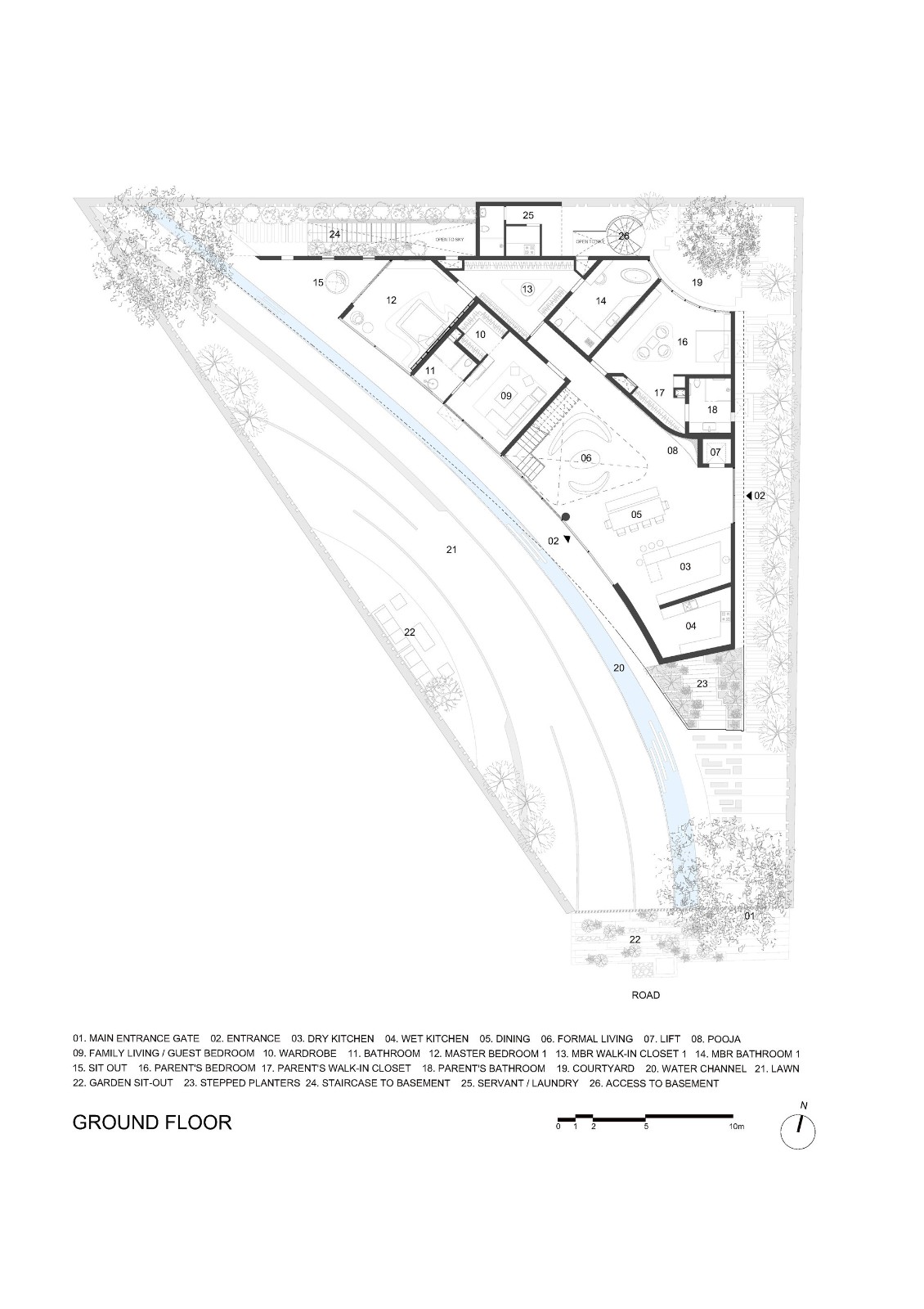 BIM建筑|KD45别墅，大自然环抱中的都市生活 / Studio Symbiosis
