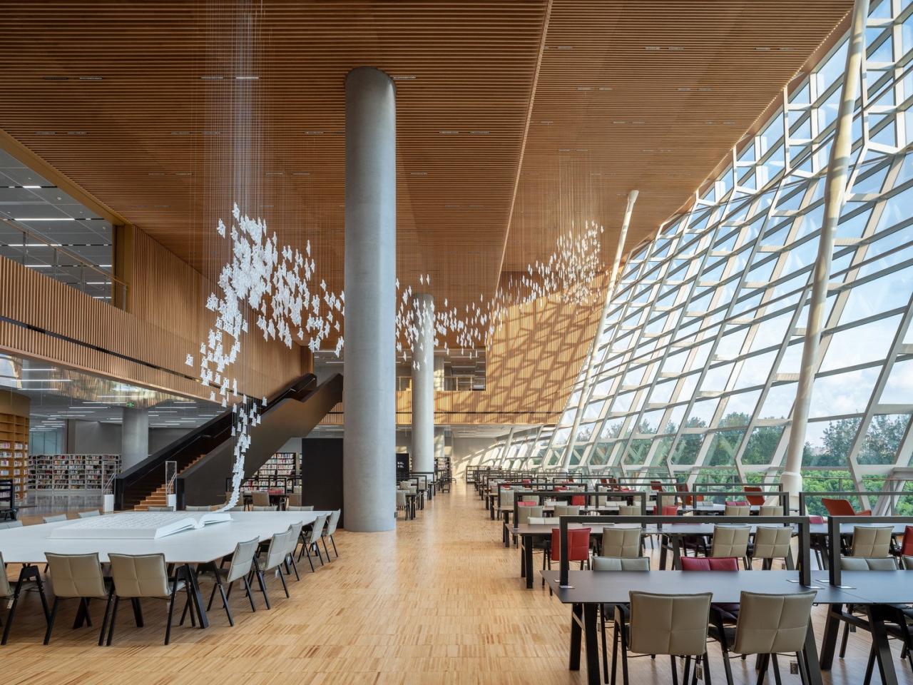 BIM建筑|上海图书馆东馆 / SHL