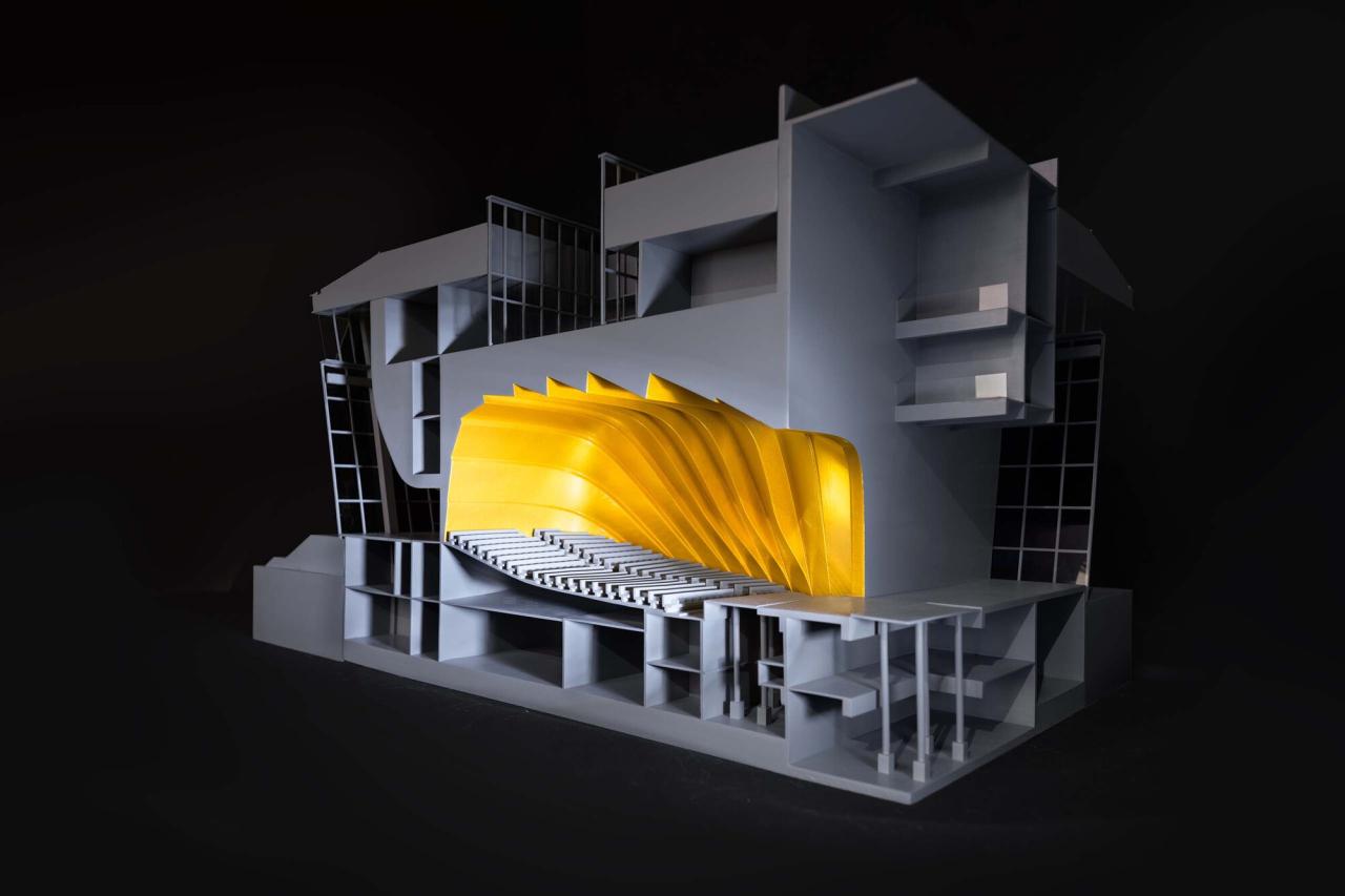 BIM建筑|响水文化艺术中心 / ATAH介景建筑