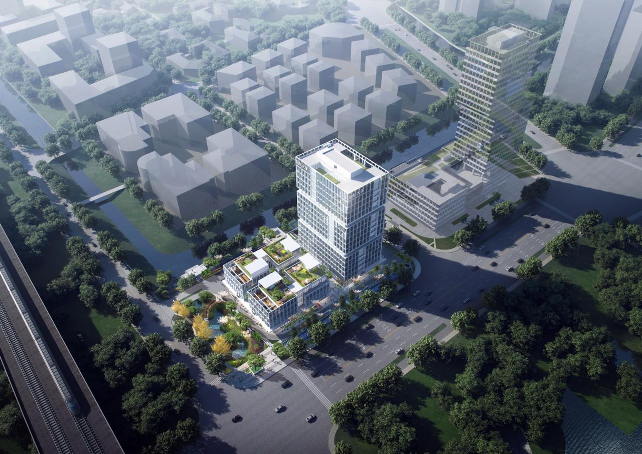 BIM建筑|常州高铁新城领航大厦 / 简和建筑