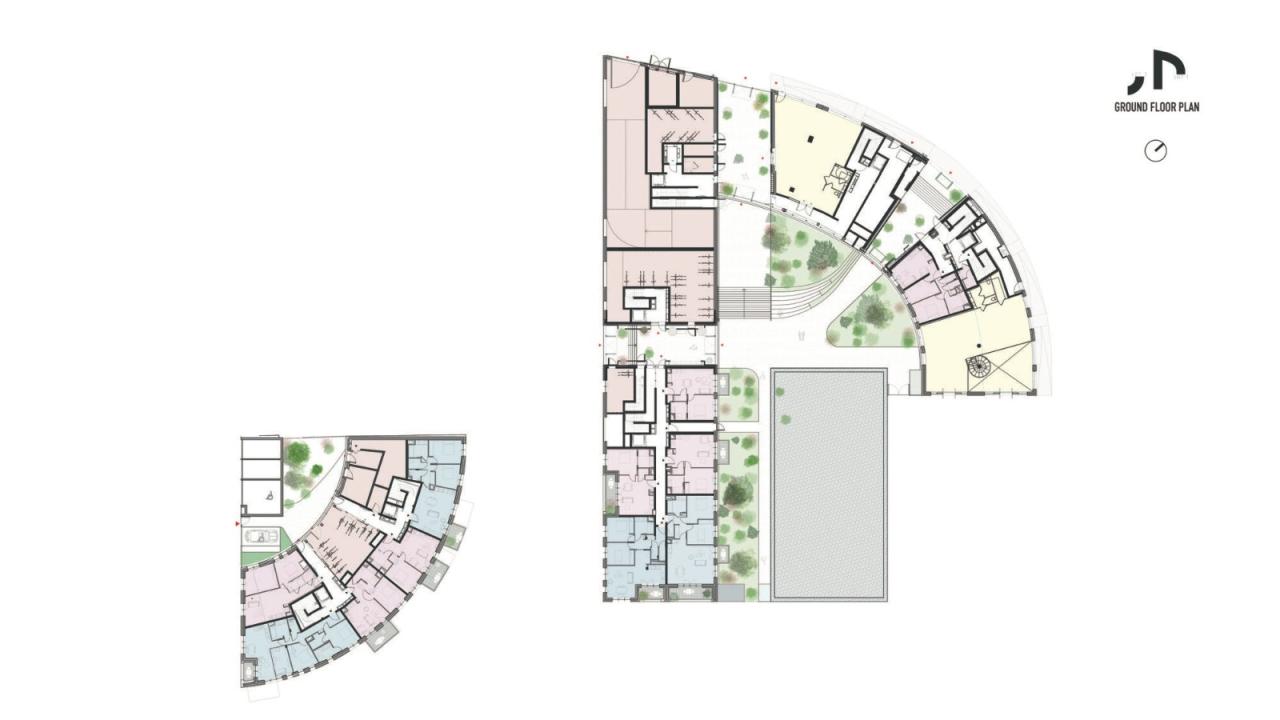 BIM建筑|景观住宅综合体 Ascension / MVRDV