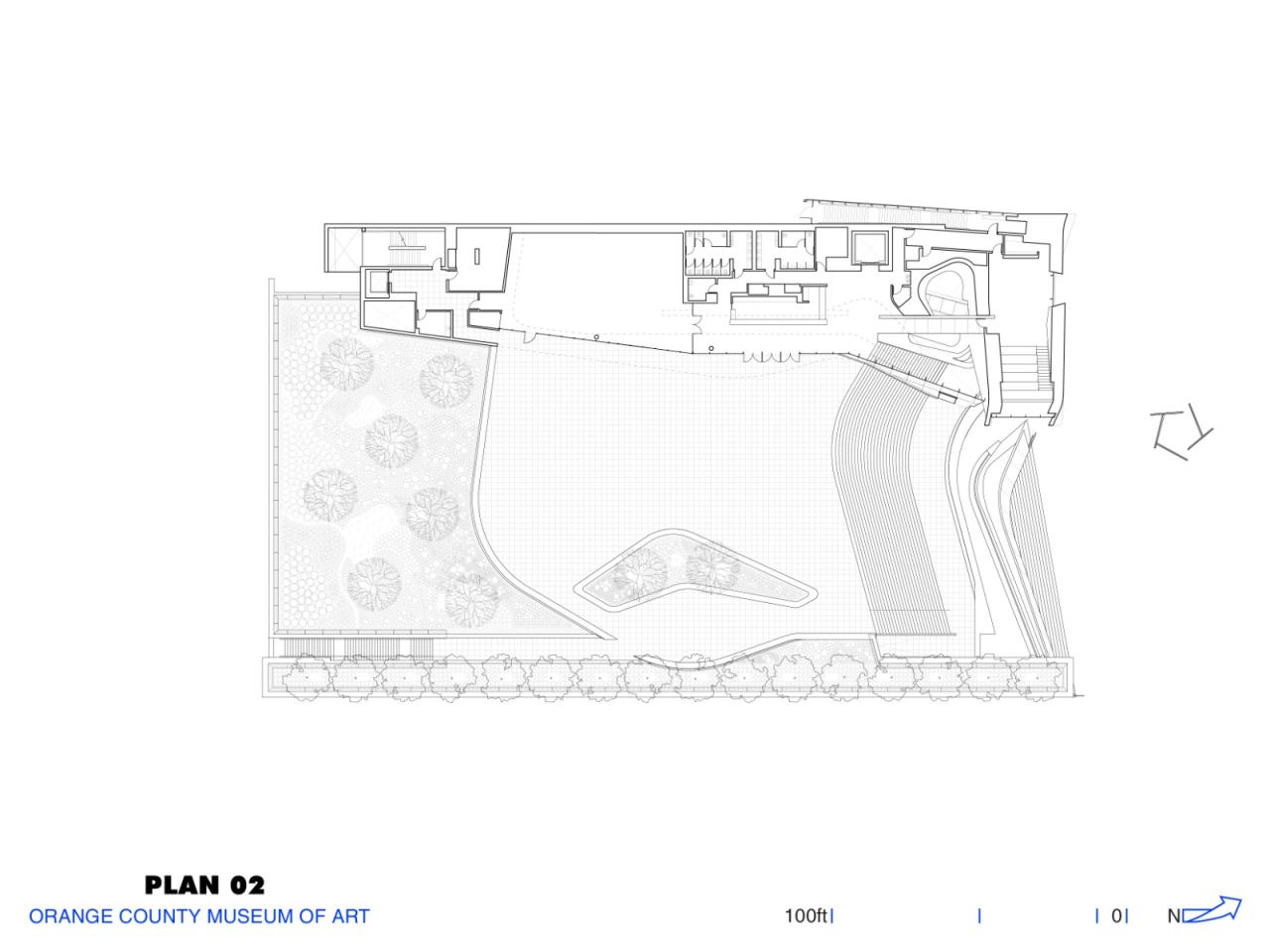BIM建筑|美国加州橙县艺术博物馆 / Morphosis