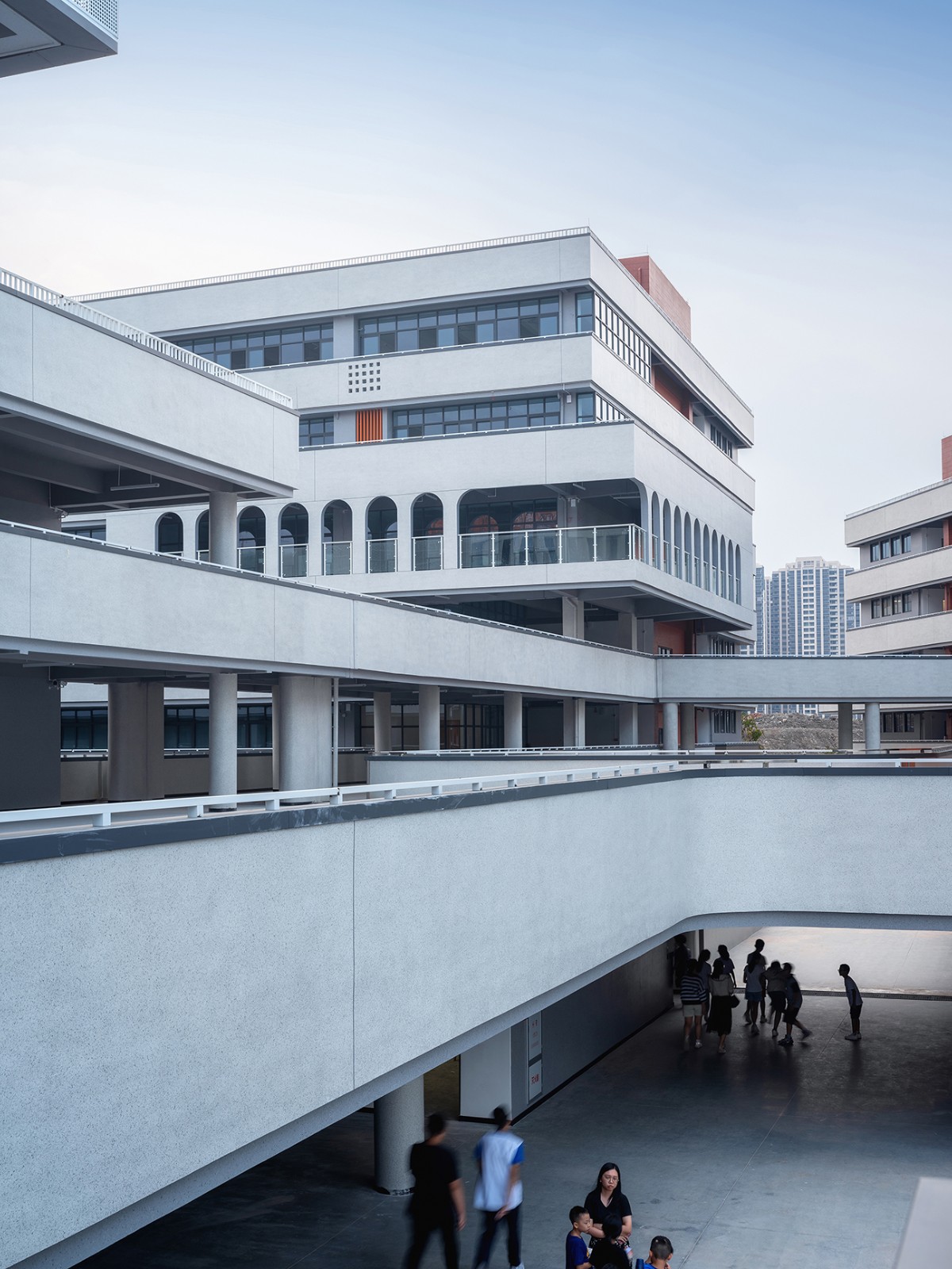 BIM建筑|台山市广旭实验学校 / 象外营造工作室