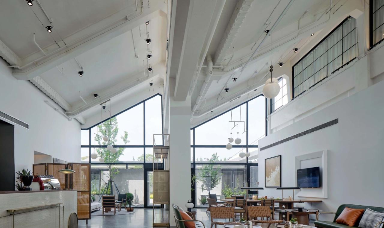 BIM建筑|光明东滩源（原前哨织布厂改造）—客房区 / 同济原作设计工作室