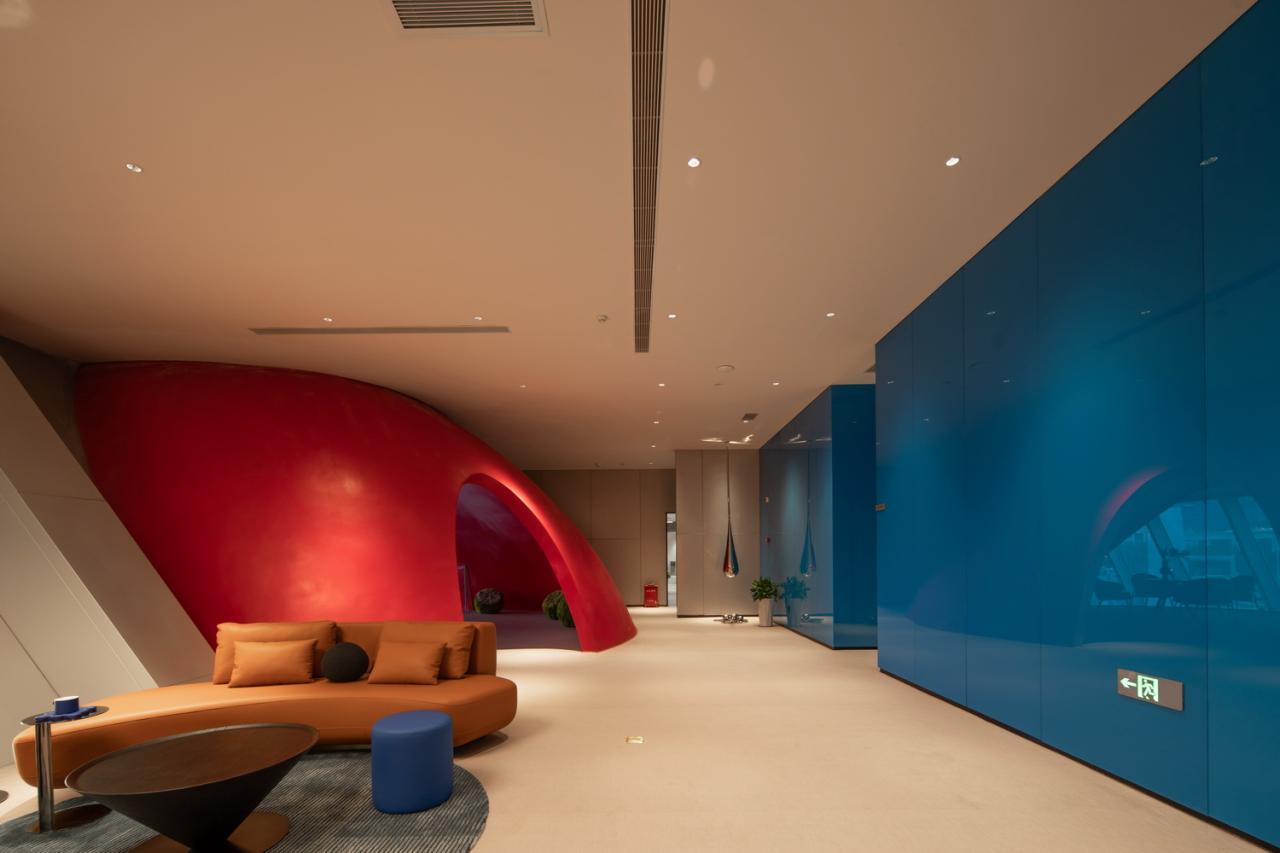 BIM建筑|西安泾河新城崇文郎樾展示中心 / aoe事建组