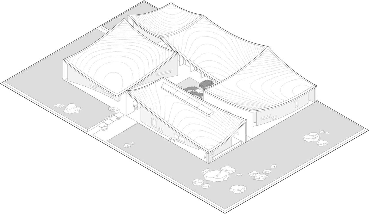 BIM建筑|淄博华侨城艺术中心 / 朱锫建筑设计事务所