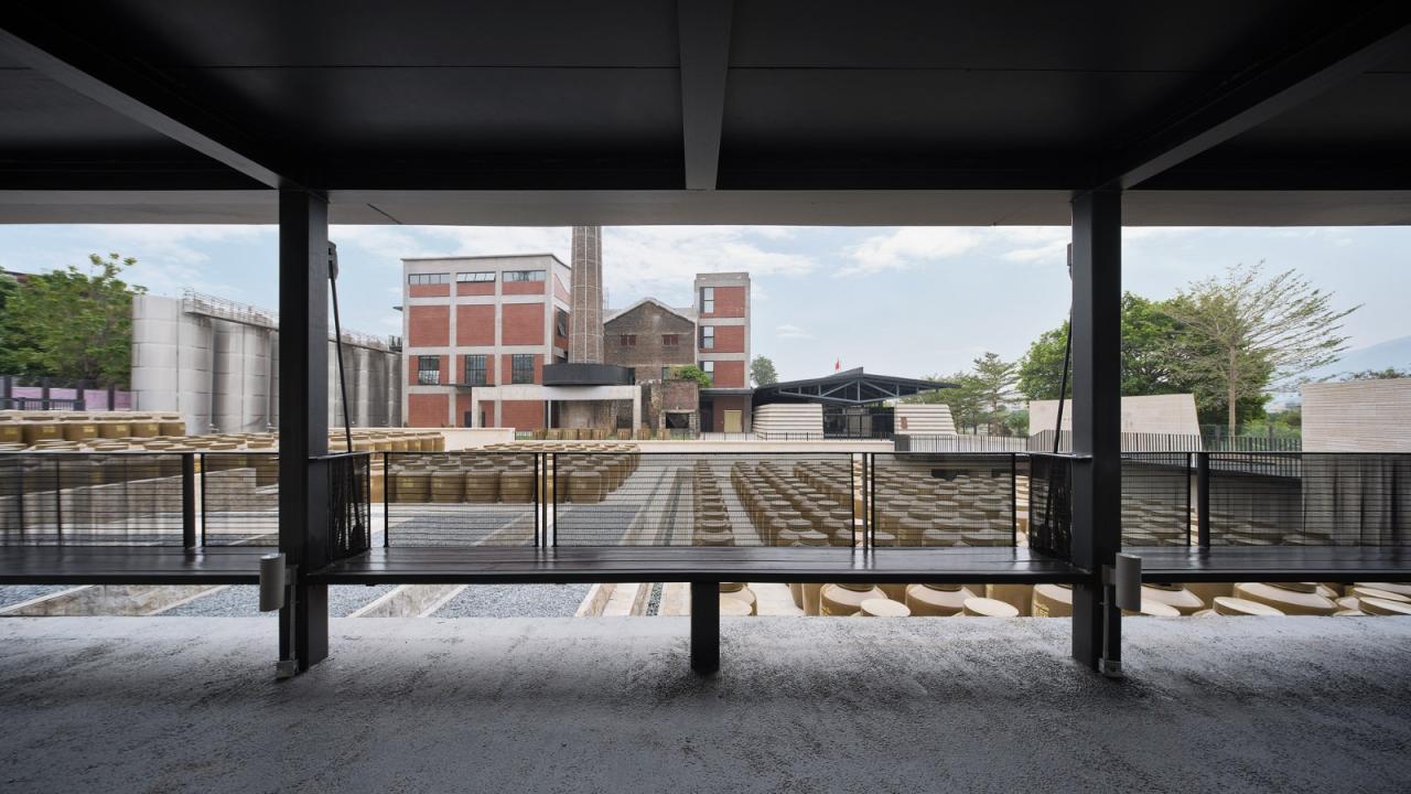 BIM建筑|永春侨新红粬醋观光工厂 / 渤岳建筑设计