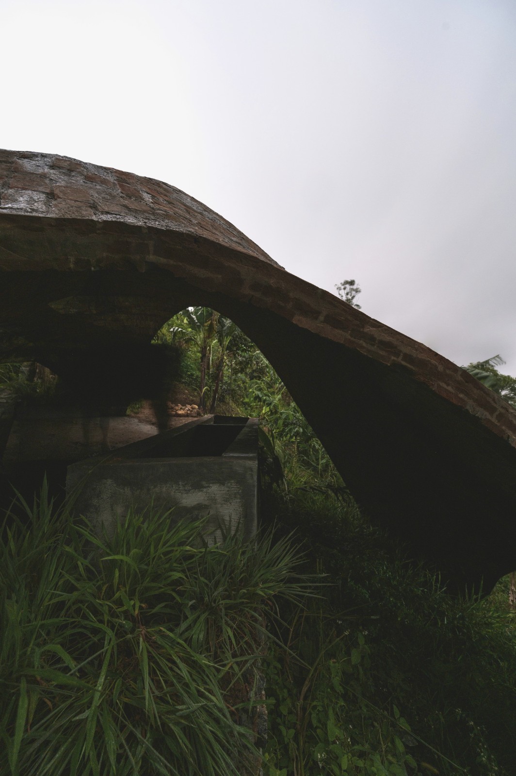 BIM建筑|薄壳拱顶结构牛棚 / Rnd Earth