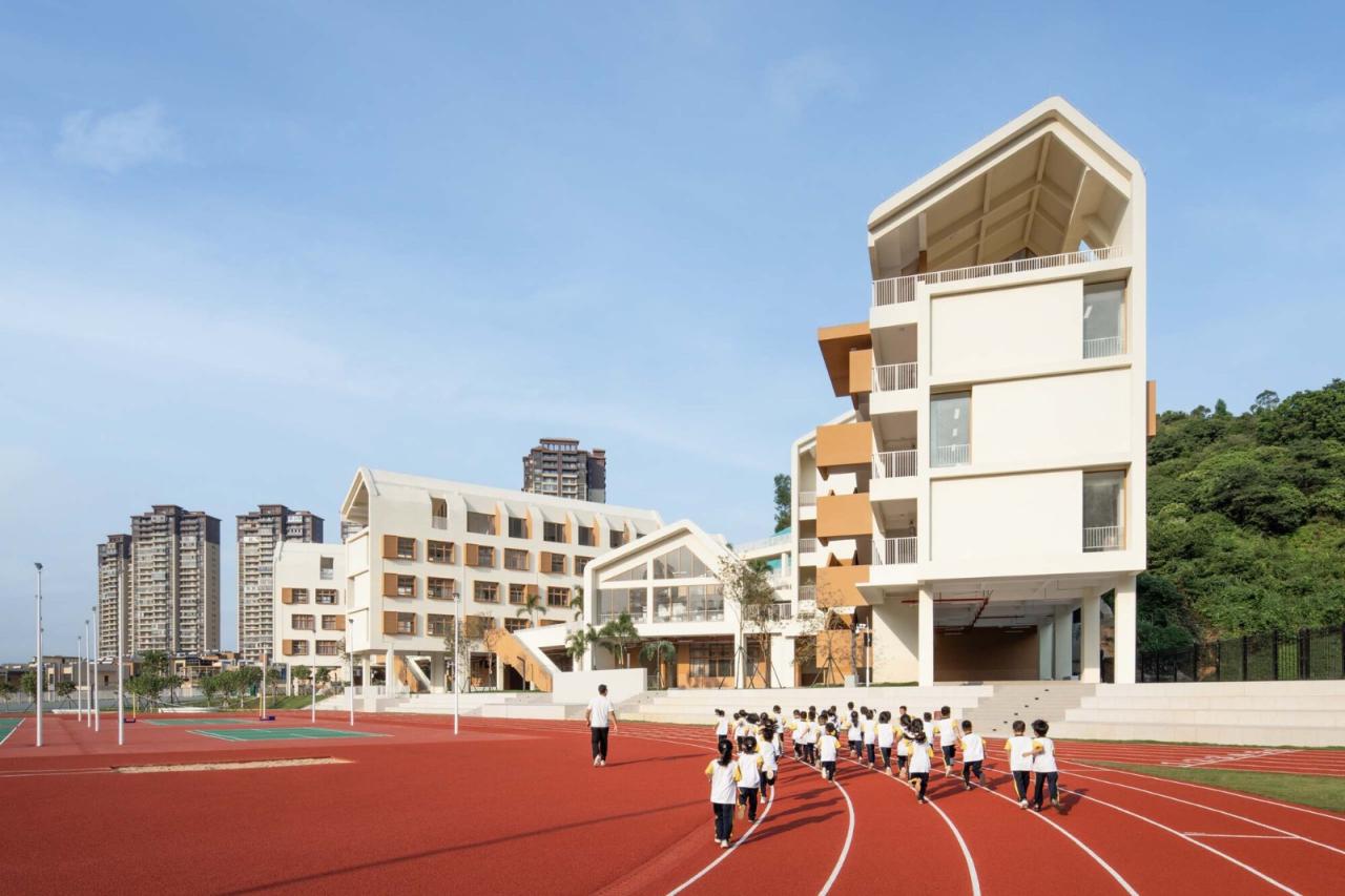 BIM建筑|惠阳沙田镇第二小学 / 墨泰建筑 + 博意建筑