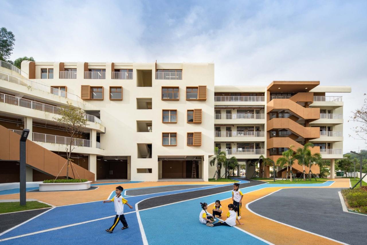 BIM建筑|惠阳沙田镇第二小学 / 墨泰建筑 + 博意建筑