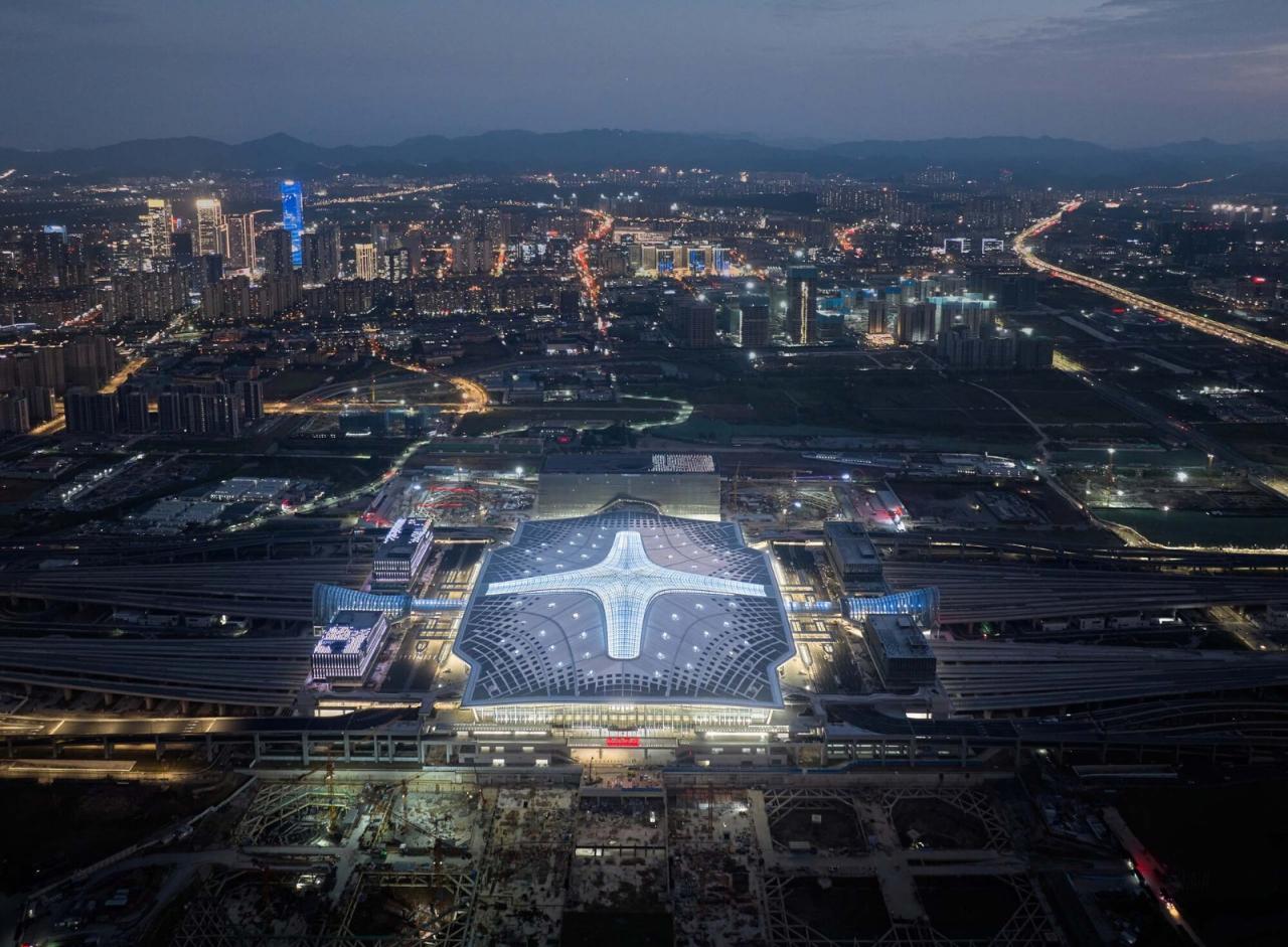 BIM建筑|杭州西站 / 筑境设计