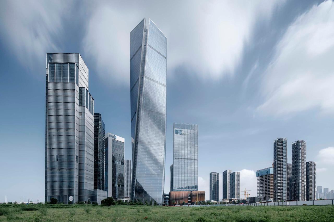 BIM建筑|深圳前海世茂大厦 / Gensler