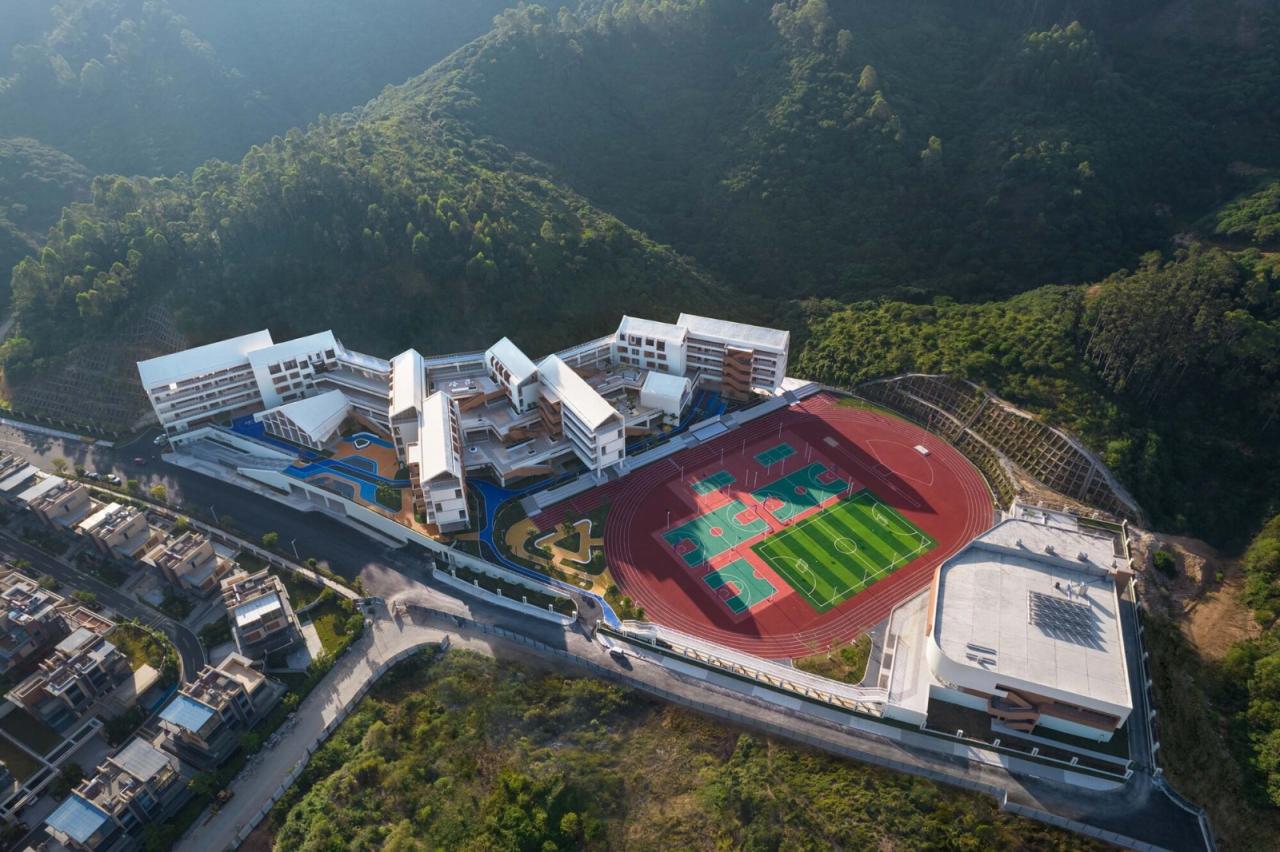 BIM建筑|惠阳沙田镇第二小学 / 墨泰建筑 + 博意建筑