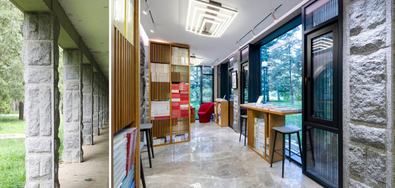 BIM建筑|中央党校大有书廊改造设计 ——场所精神的再生与重奏 / 中国建筑科学研究院有限公司建筑设计院