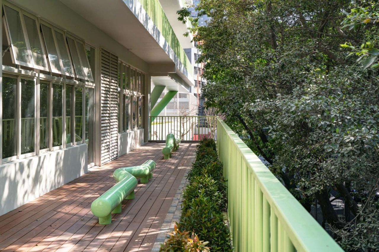 BIM建筑|深圳福田新沙小学 / 一十一建筑