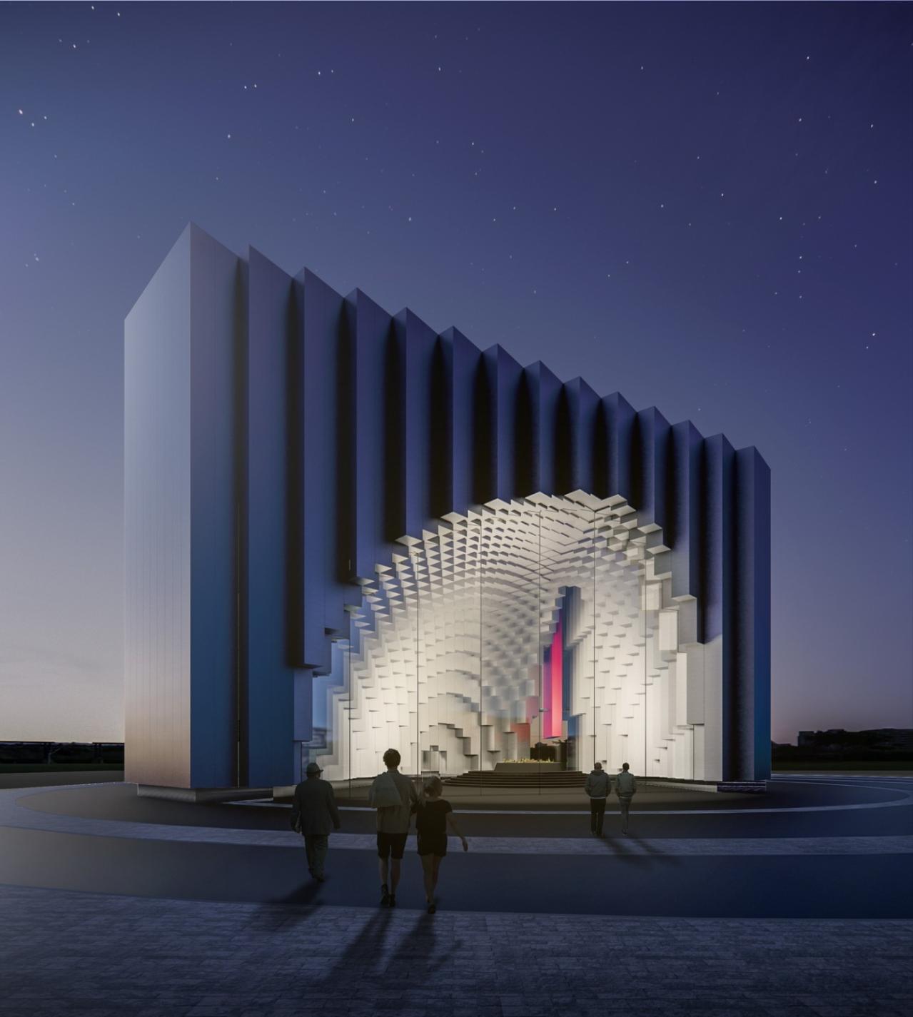 BIM建筑|飞翔的红山 / Wutopia Lab