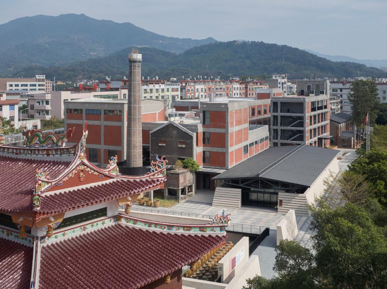 BIM建筑|永春侨新红粬醋观光工厂 / 渤岳建筑设计