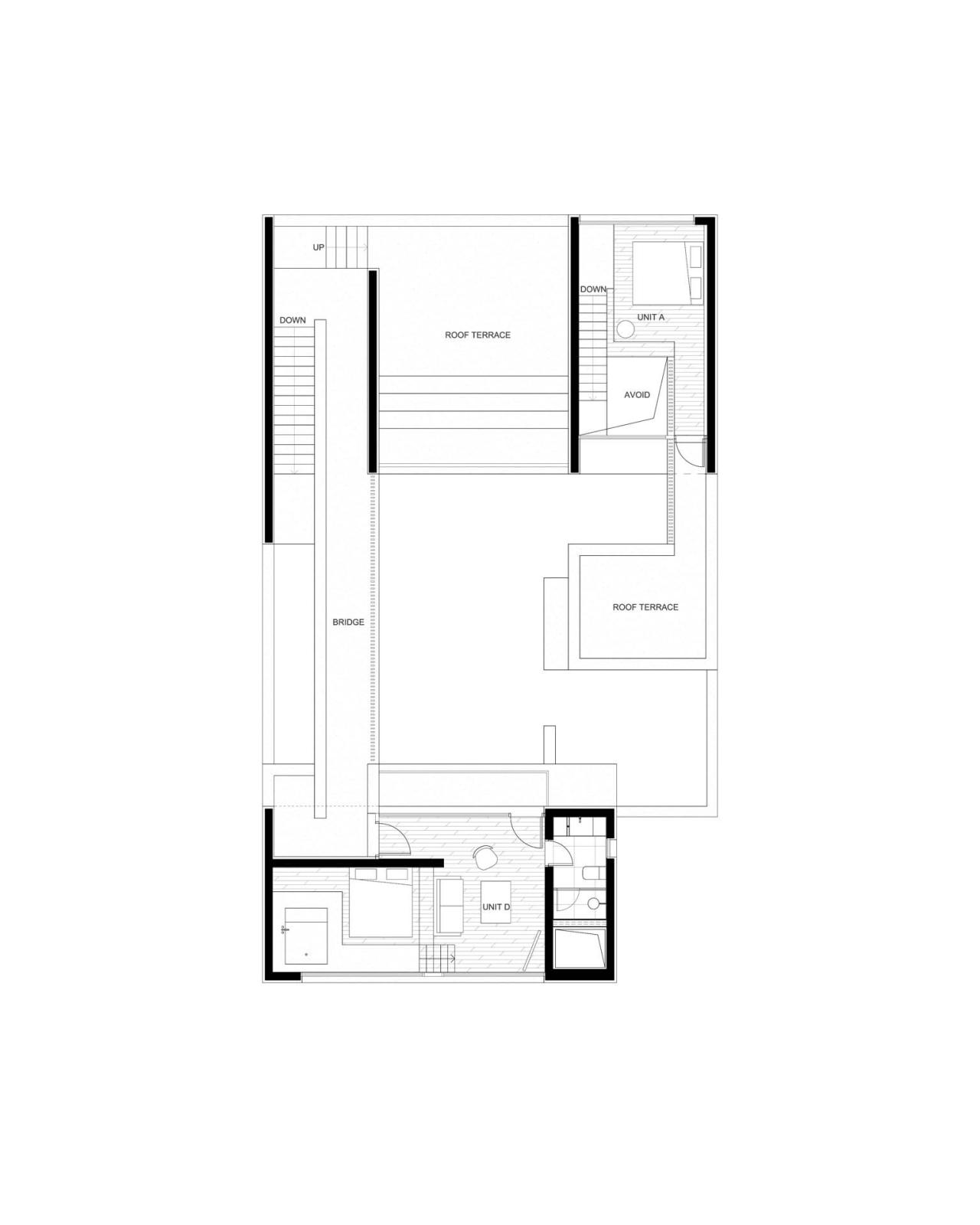 BIM建筑|一山间慢院：长城下的桥 / 叙事空间建筑事务所