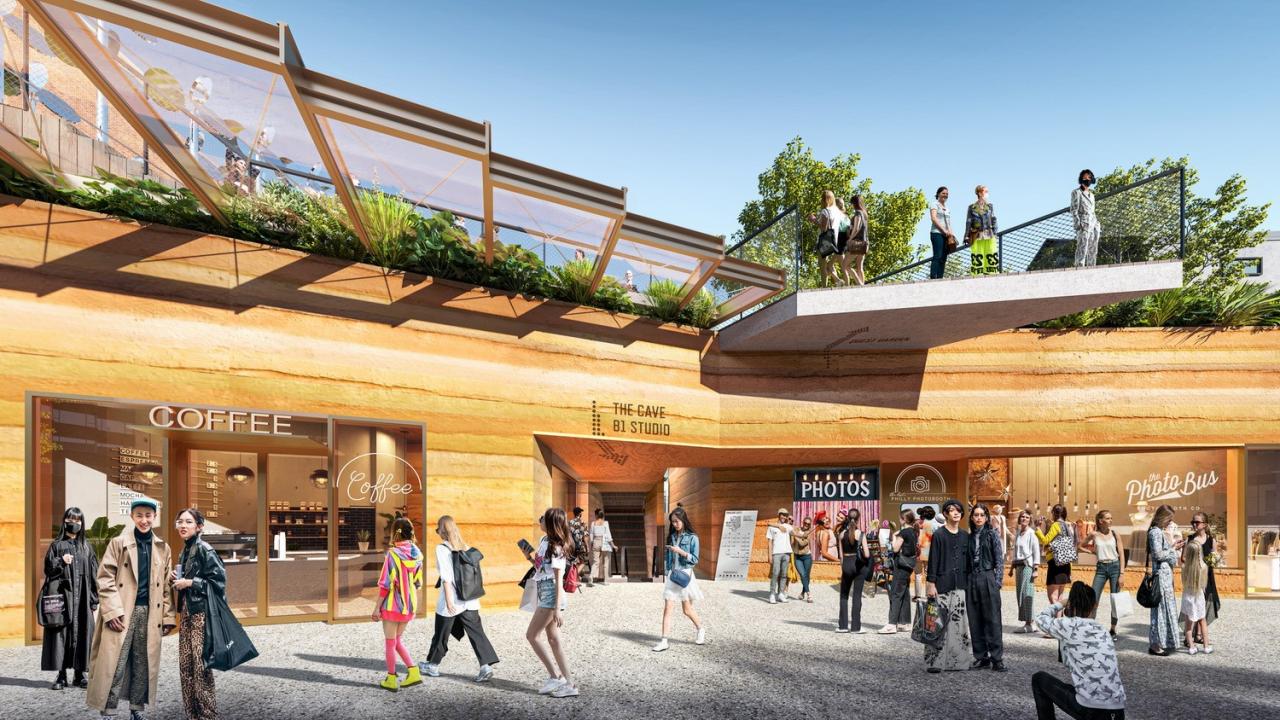 BIM建筑|两面建筑：东京原宿 Harajuku Quest / OMA