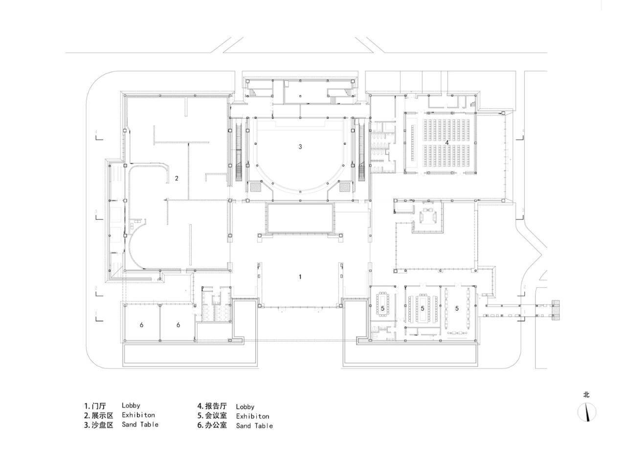 BIM建筑|江南印·造园六章——“两湖”创新区规划展示馆 / 简和建筑