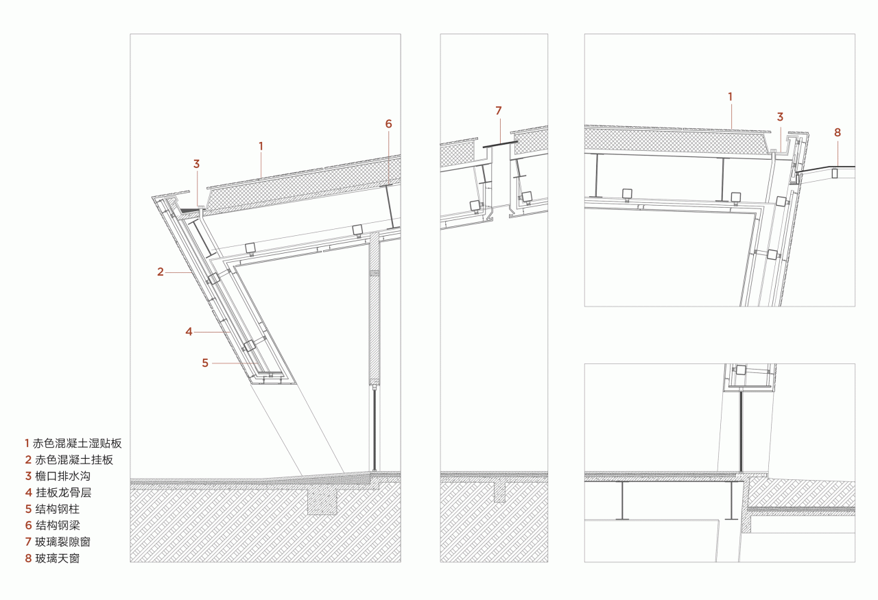 BIM建筑|红色石阵，云南东风韵艺术中心 / 孟凡浩