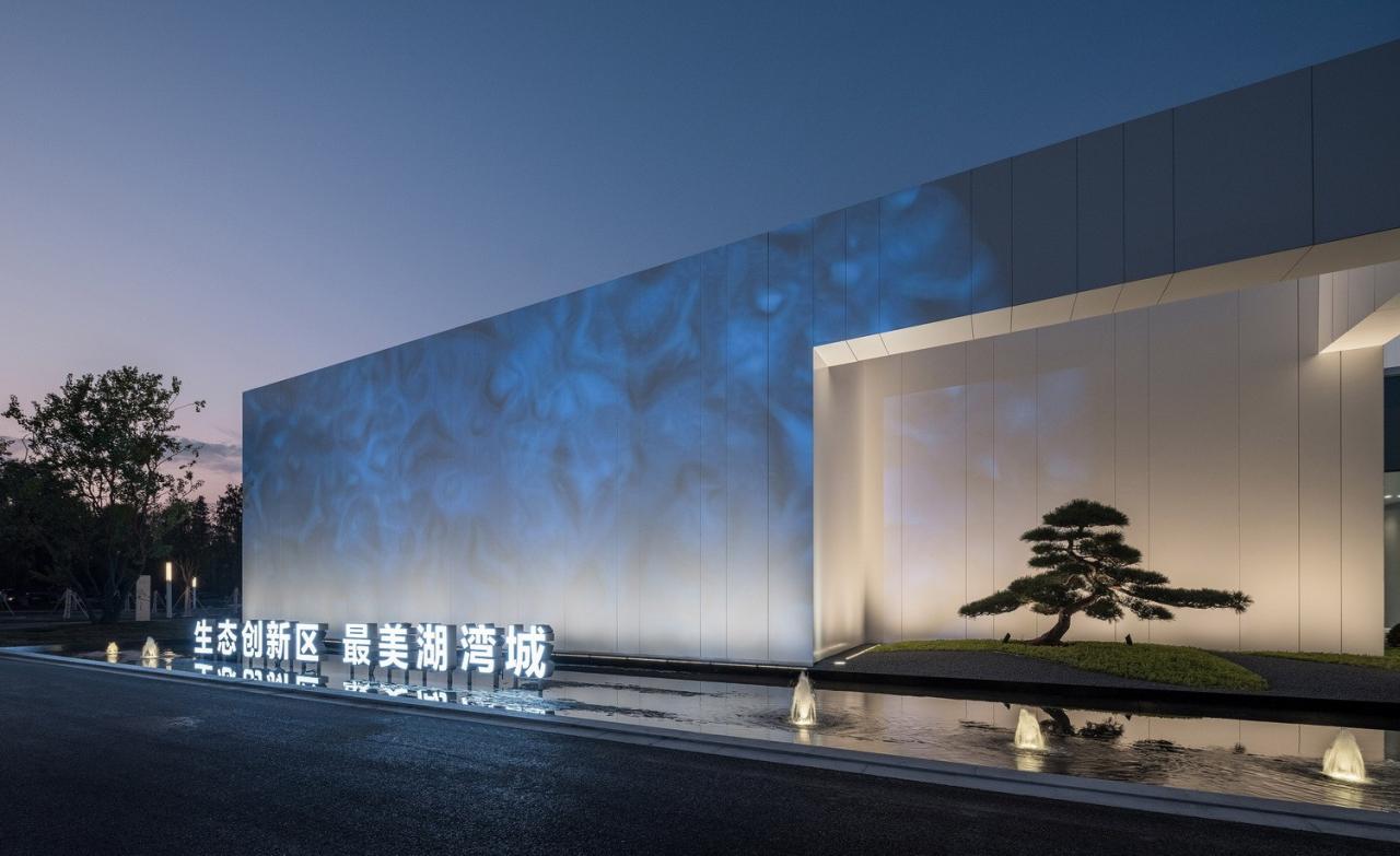 BIM建筑|江南印·造园六章——“两湖”创新区规划展示馆 / 简和建筑