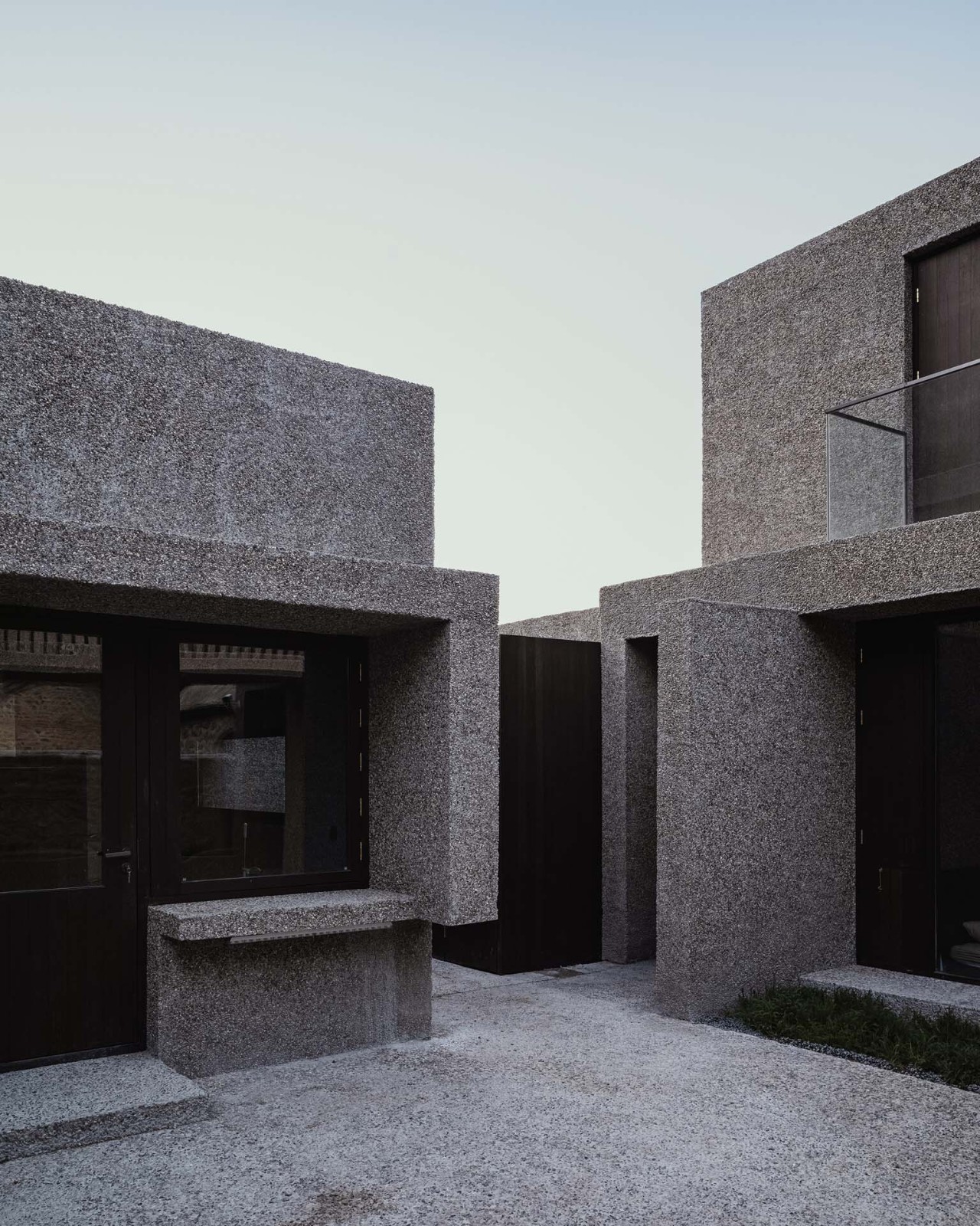 BIM建筑|一山间慢院：长城下的桥 / 叙事空间建筑事务所