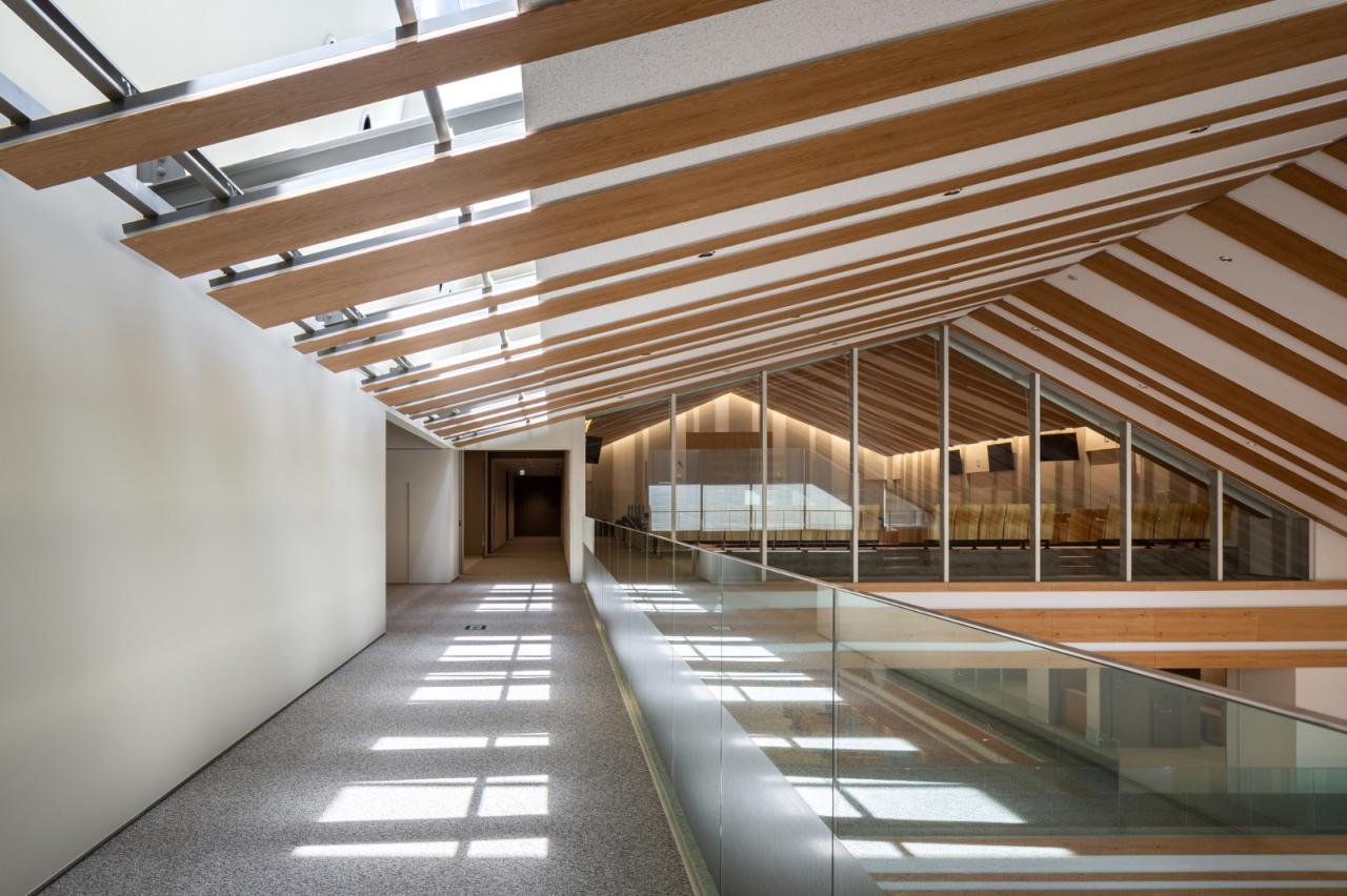 BIM建筑|石垣市政府大楼 / 隈研吾建筑都市设计事务所