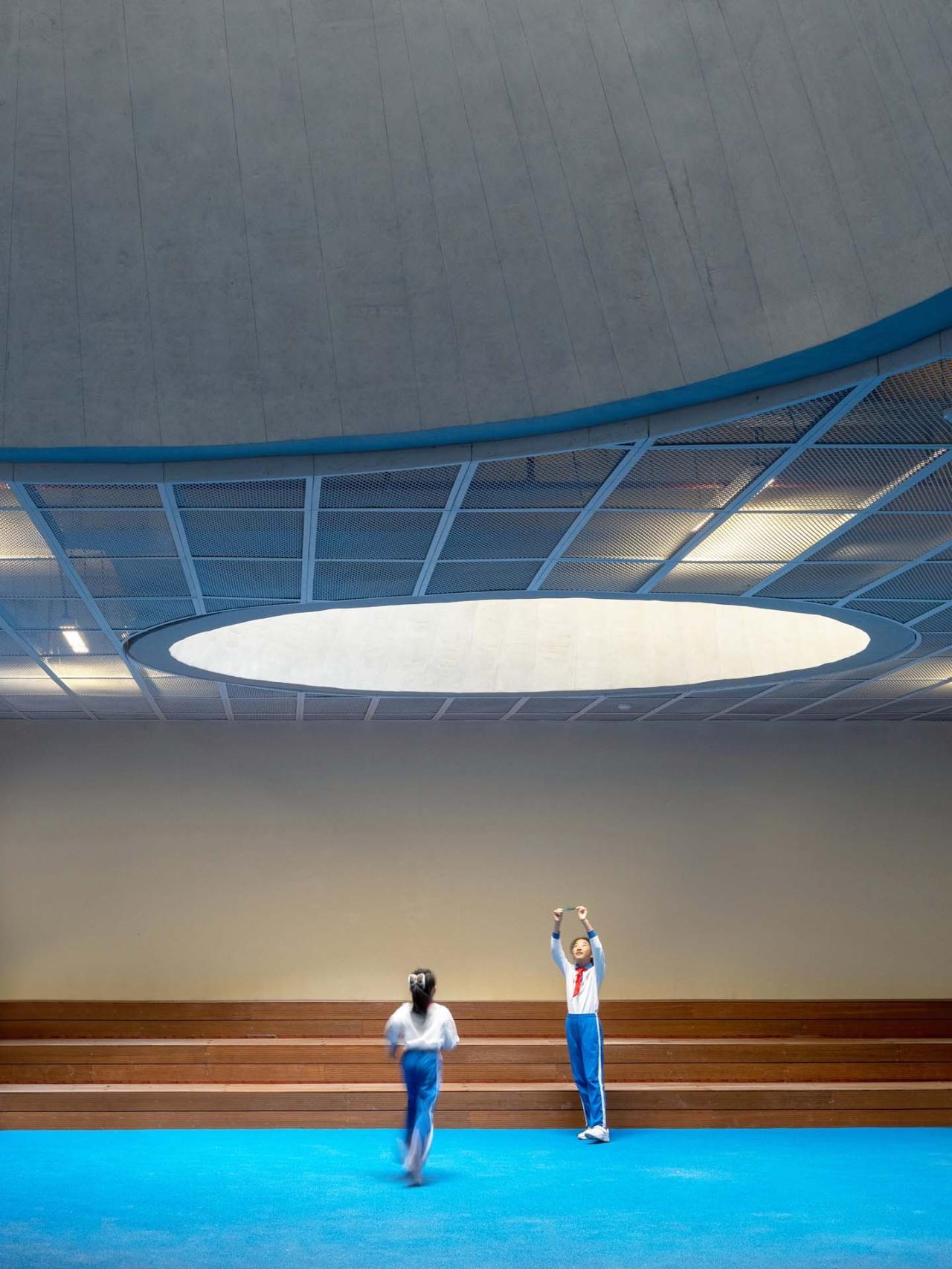 BIM建筑|深圳福田新沙小学 / 一十一建筑