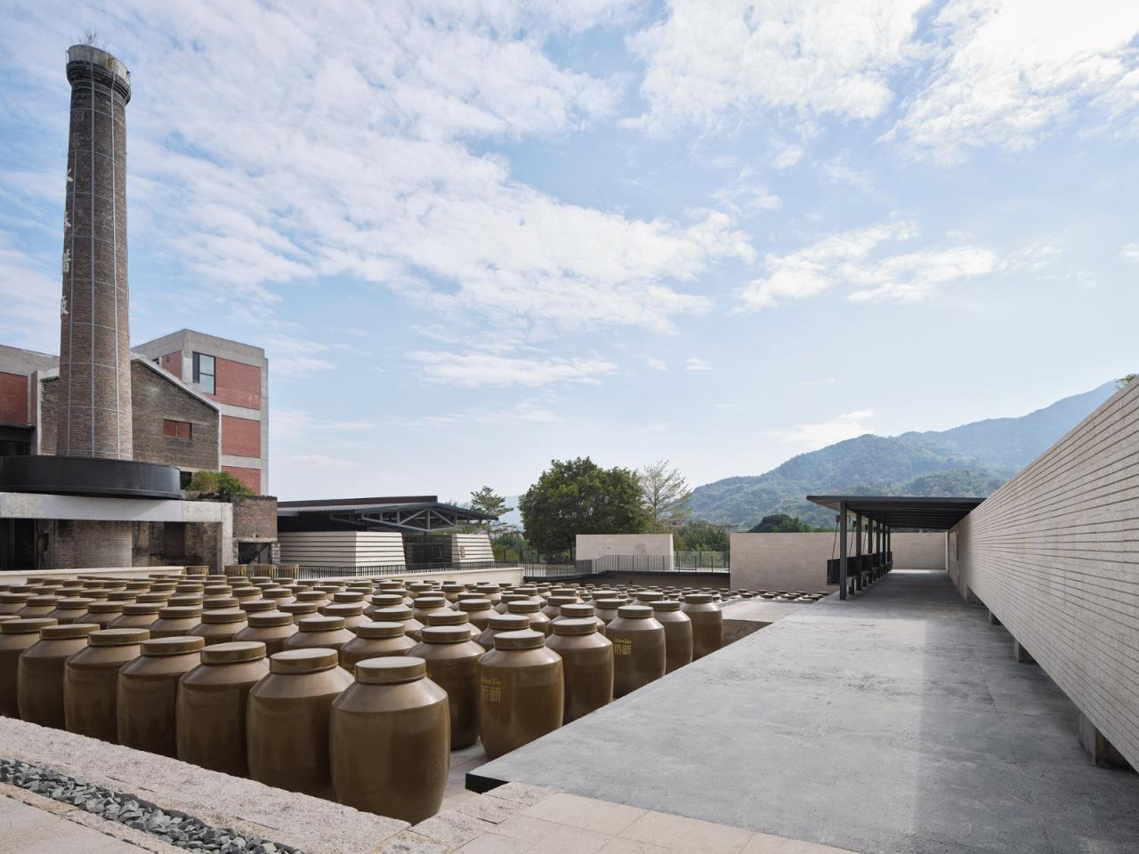 BIM建筑|永春侨新红粬醋观光工厂 / 渤岳建筑设计